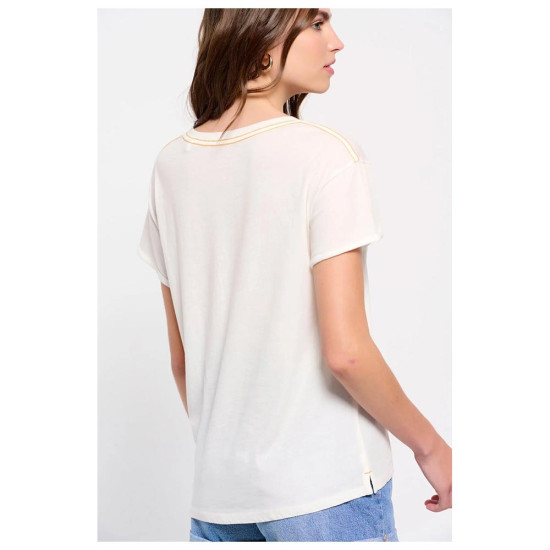 Funky Buddha Γυναικεία κοντομάνικη μπλούζα Funky Buddha Γυναικεία κοντομάνικη μπλούζα